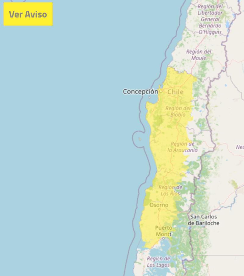 Actualizan aviso por probable desarrollo de nubes con características tornádicas