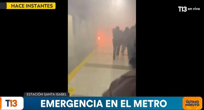 T13 - Incendio en estación Santa Isabel