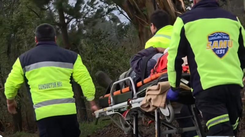 Adulto mayor lesionados tras tornado - Municipalidad de El Carmen