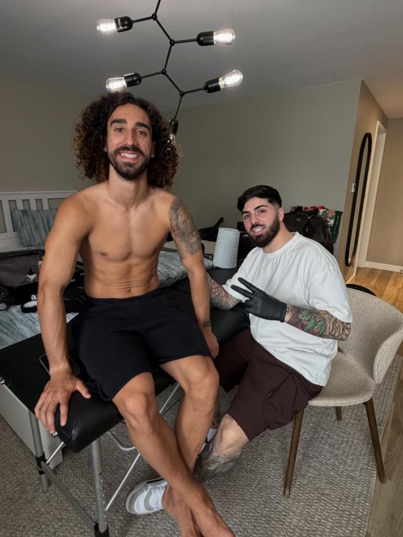 Marc Cucurella en Instagram