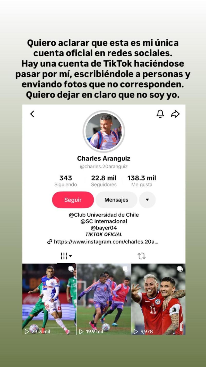 Instagram/charles.20aranguiz - Charles Aránguiz