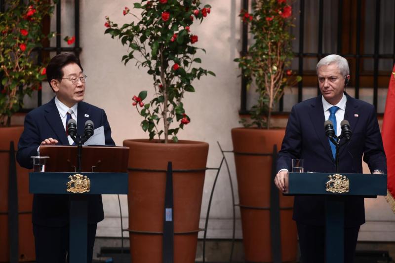 La referencia de Kast a BTS durante visita de Presidente coreano - Aton