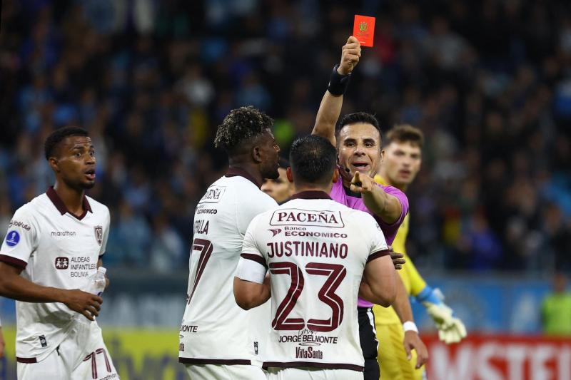 El picante cruce entre Gremio y Bolívar por Sudamericana - AFP