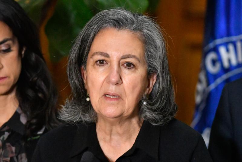 Agencia Uno - La ministra de Salud, May Chomalí, anunció ingreso progresivo de todos los tipos de cánceres al GES