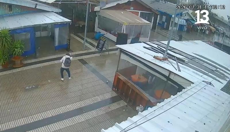 T13 - El momento de los disparos en barrio Franklin