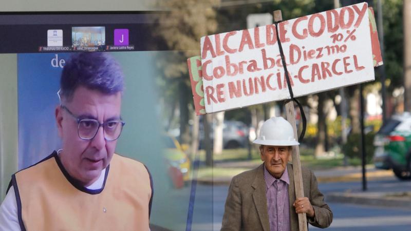 Aton - Juan Ramón Godoy era conocido en el municipio de Rancagua como "El Pastorcito", porque solicitaba el 10% del monto de las licitaciones que negociaba.