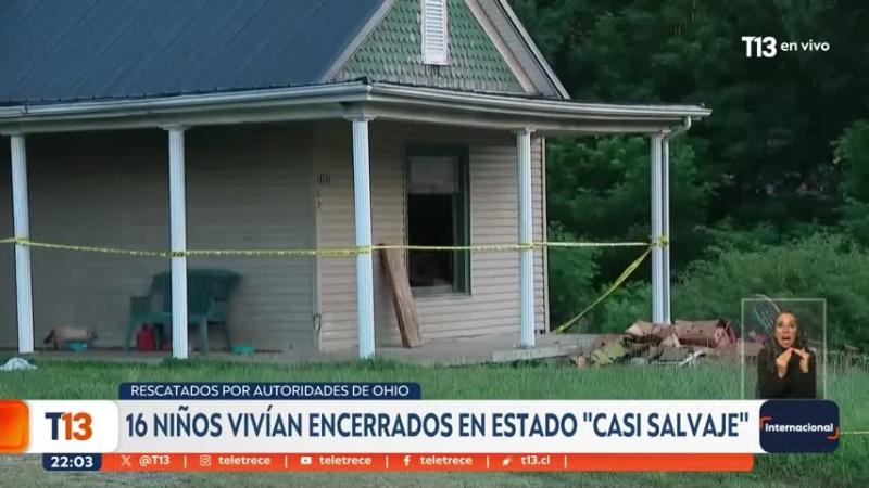 "La hija de 18 años no sabe deletrear su nombre": entregan detalles de las condiciones en que vivían 16 niños en Ohio
