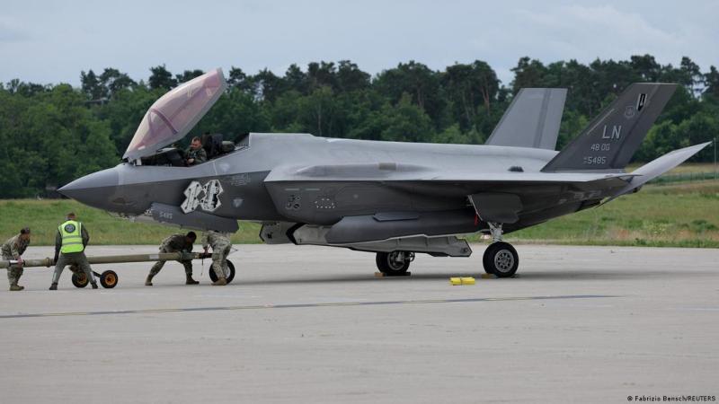 Rutte podría intentar presentar argumentos económicos a favor de la OTAN, por ejemplo, en relación con los aviones de combate F-35 estadounidenses.Imagen: Fabrizio Bensch/REUTERS