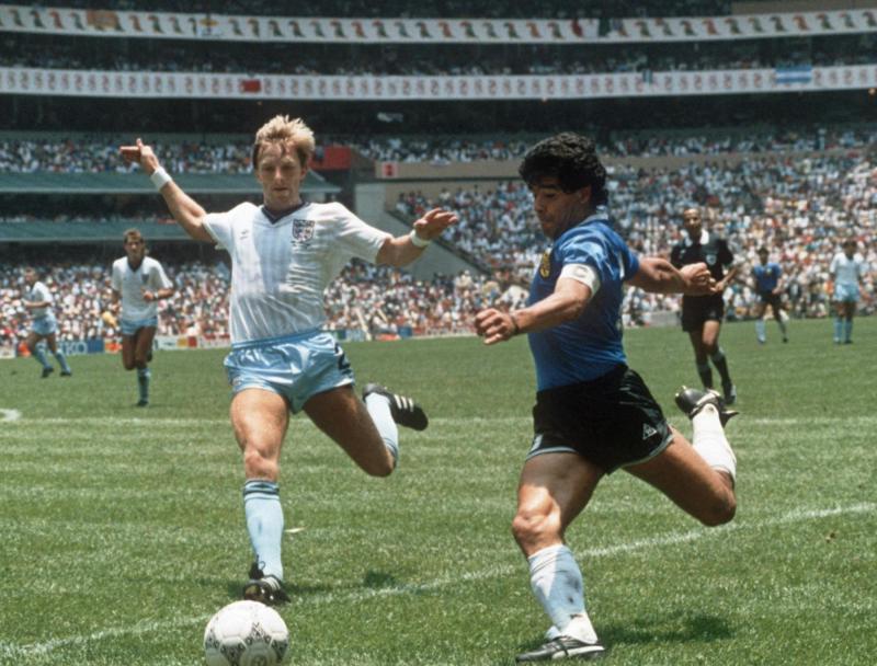AFP News | Diego Maradona, México Mundial 1986 (archivo)