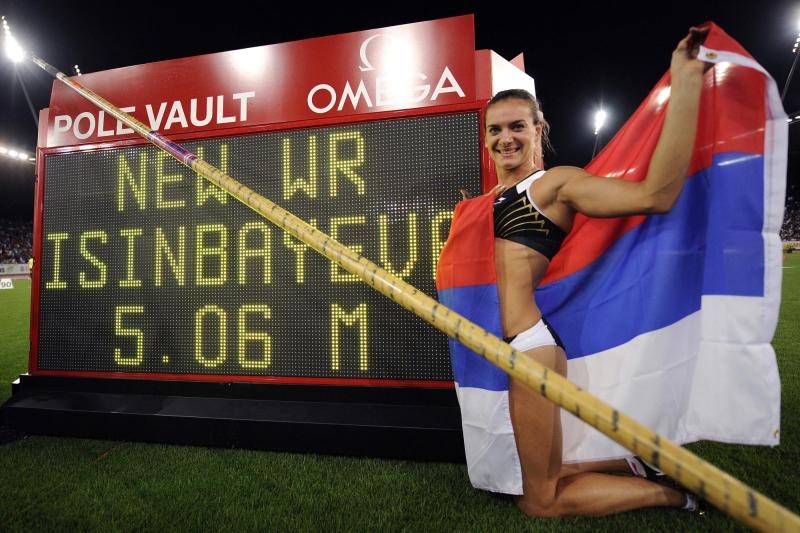 AFP - Atleta rusa Yelena Isinbayeva