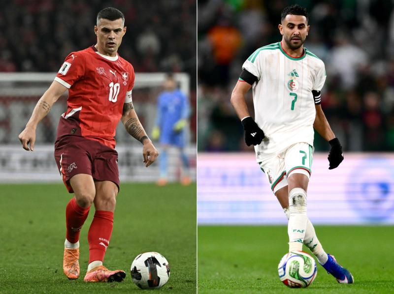 Sin TV: Así puedes ver EN VIVO partido de Suiza vs. Argelia por los 16avos del Mundial - AFP
