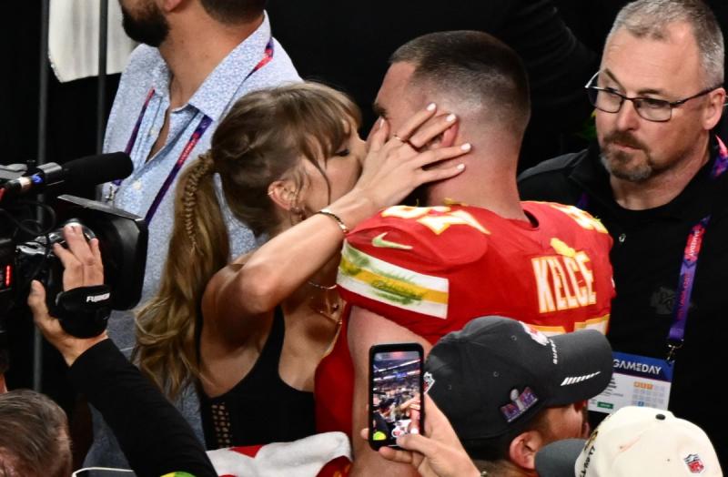 AFP - Los invitados a la lujosa boda de Taylor Swift con Travis Kelce