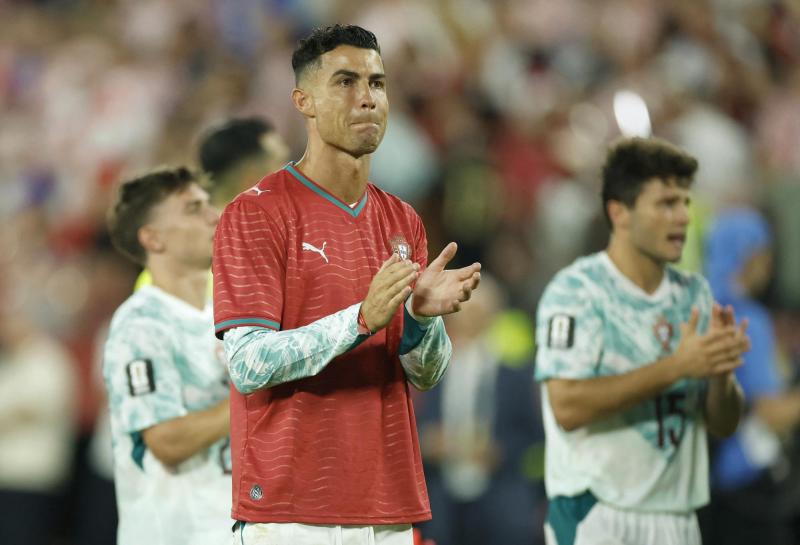 AFP - El homenaje de Cristiano Ronaldo al fallecido Diogo Jota tras clasificación de Portugal