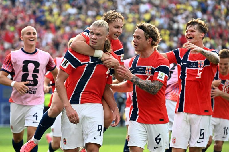 Noruega enfrenta a Inglaterra por el Mundial - AFP