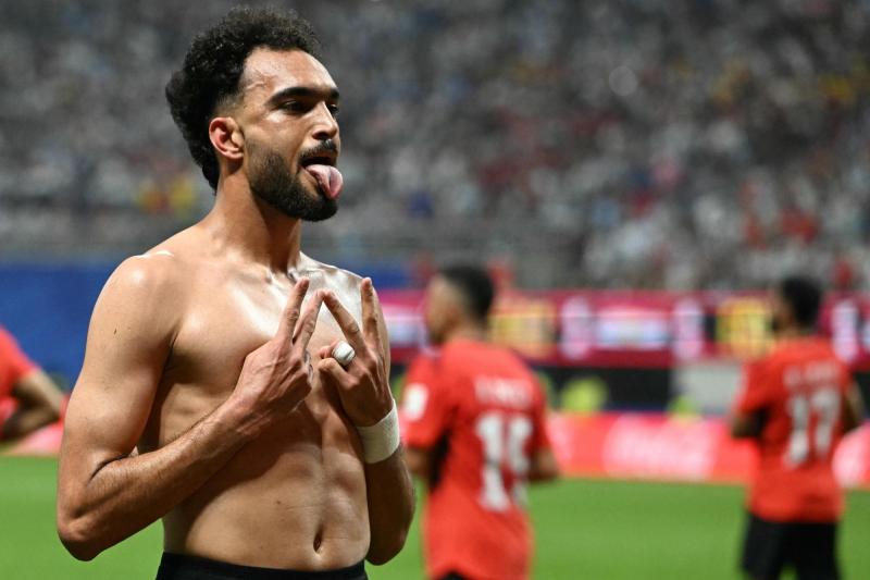 El polémico gol anulado a Egipto en partido ante Argentina por el Mundial - AFP