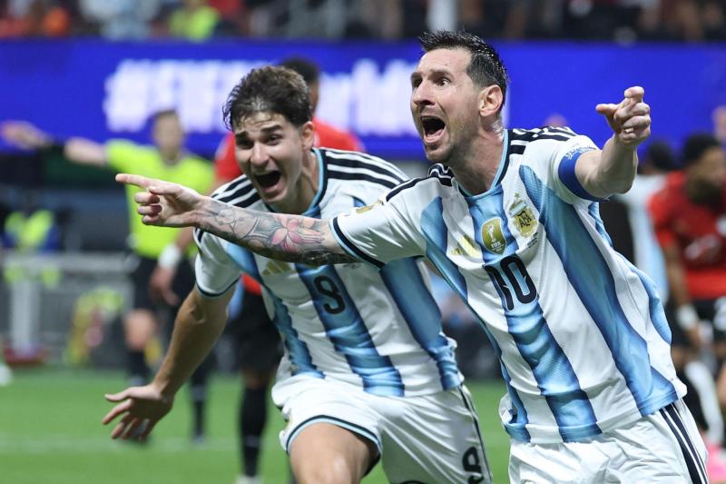 AFP - Argentina eliminó a Egipto con Messi como gran figura