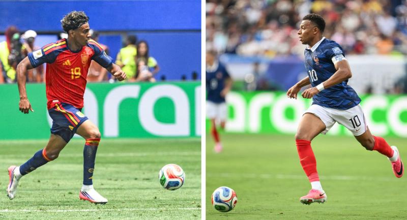 Francia vs. España por las semifinales del Mundial - AFP