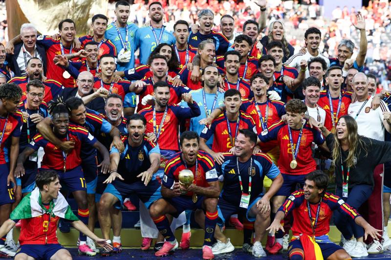 AFP - La insólita promesa de varios jugadores de España tras ganar el Mundial