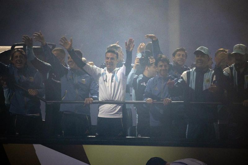 AFP News | Selección de Argentina en Buenos Aires