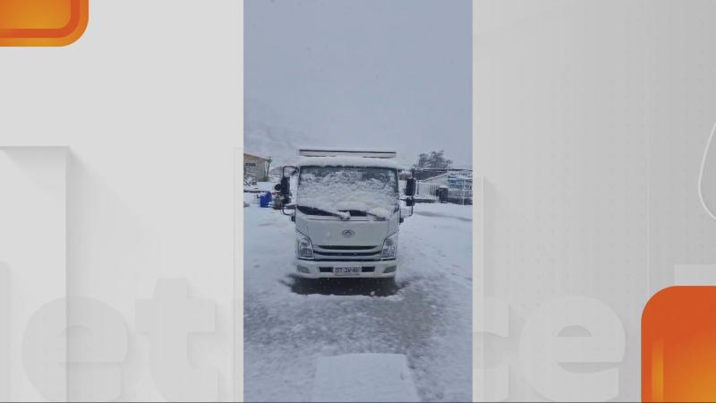 Nieve en Alto del Carmen -Imagen cedida a T13