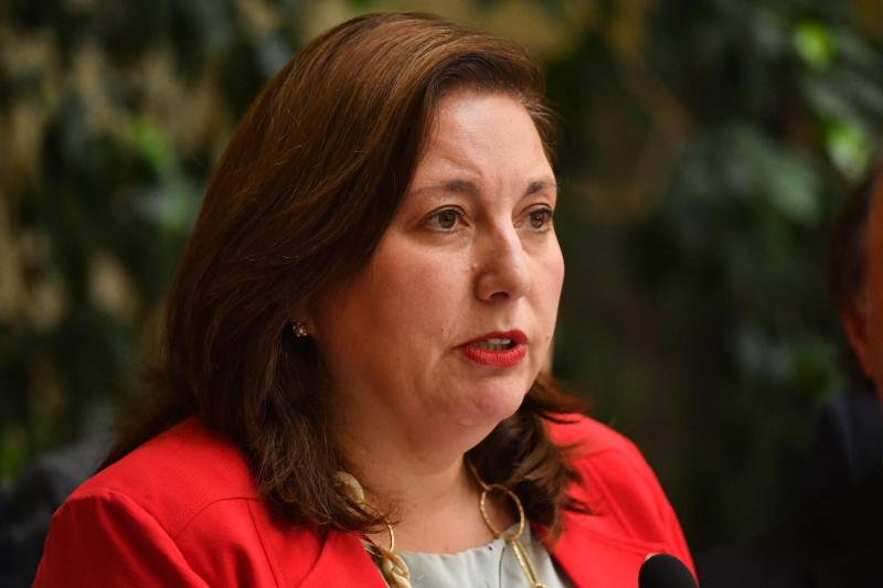 Agencia Uno- Paulina Vodanovic, presidenta del PS