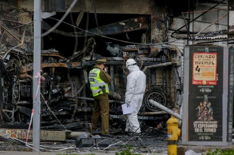 Siete fallecidos por incendio en Franklin - Aton