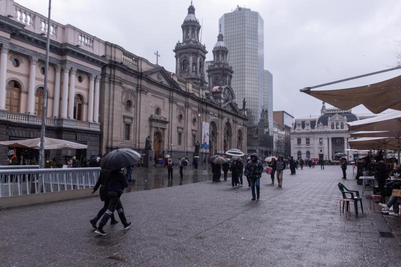 Agencia Uno - Lluvia en Santiago