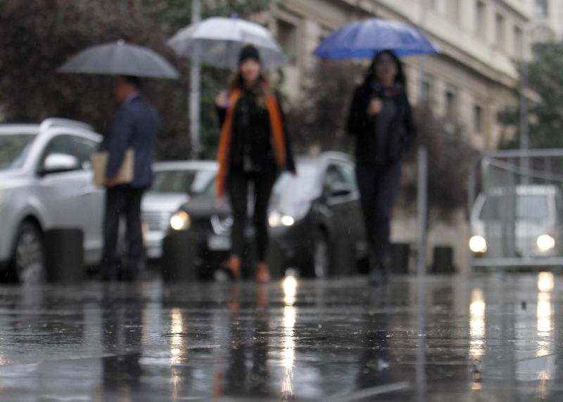 Agencia Uno - Lluvia en Santiago