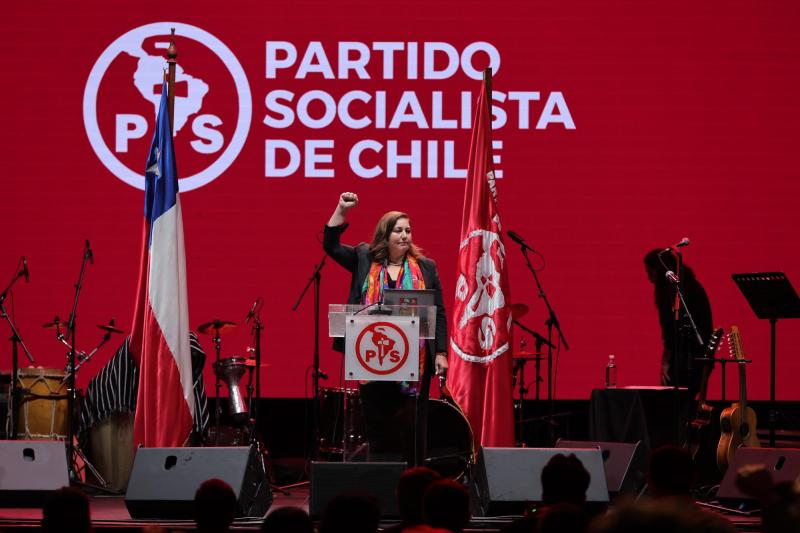 Aton- Presidenta del Partido Socialista (PS), Paulina Vodanovic