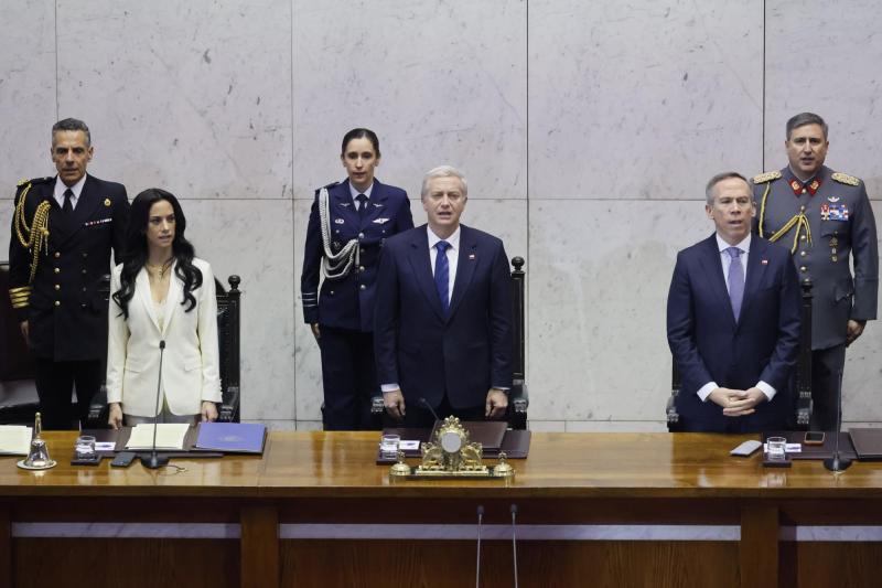 Aton- Presidentes del Senado y la Cámara realizan Cuenta Pública