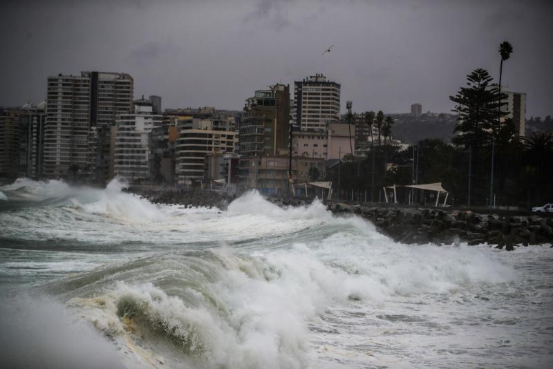 Aton - La región de Valparaíso tiene alerta roja por el sistema frontal