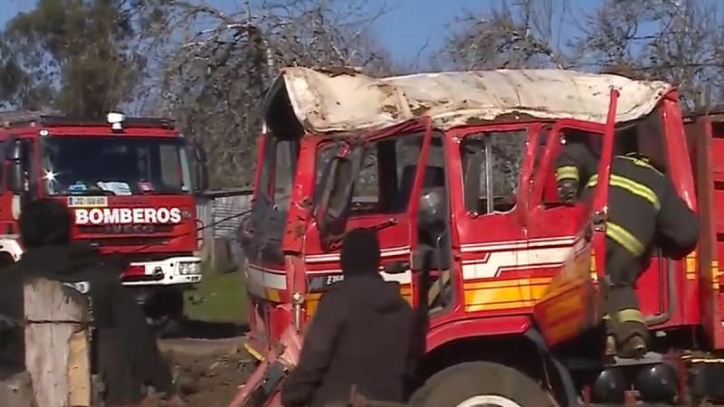 T13 - Fatal accidente de Bomberos en La Araucanía