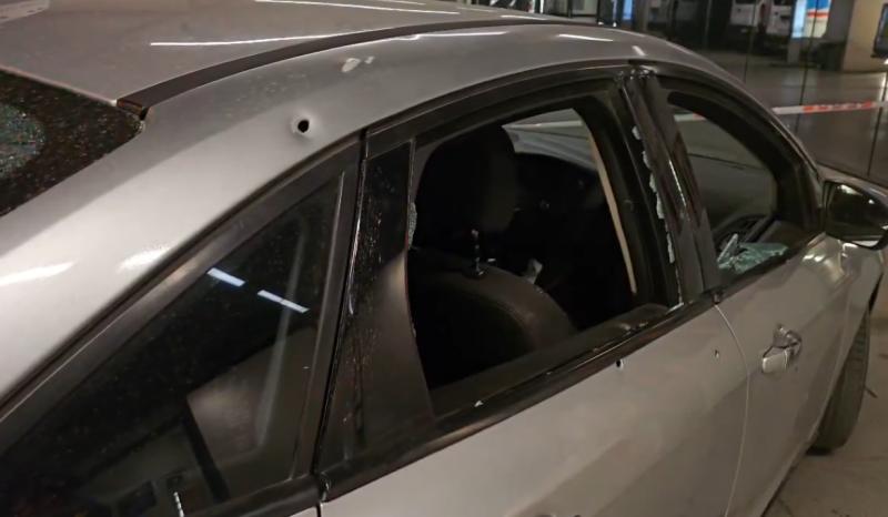 X (@ECOH_FiscaliaRM) - Auto que recibió los dispatos donde iba niño
