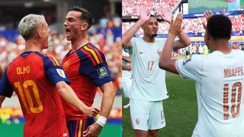 Selección de España/@sefutbol - Selección de Francia/@equipedefrance | Francia vs España: el historial de partidos entre ambos países Instagram