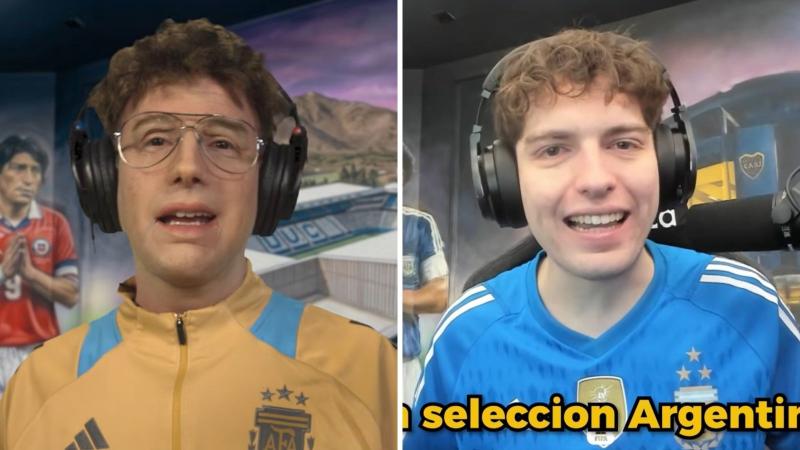 Instagram - Stefan Kramer imitó a Davoo Xeneize