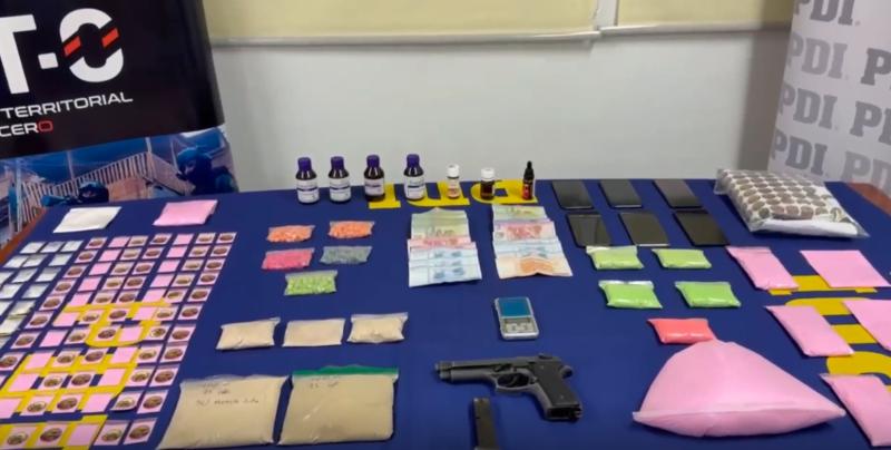 Cae banda que vendía ketamina y éxtasis en Santiago: ocho detenidos quedaron en prisión preventiva