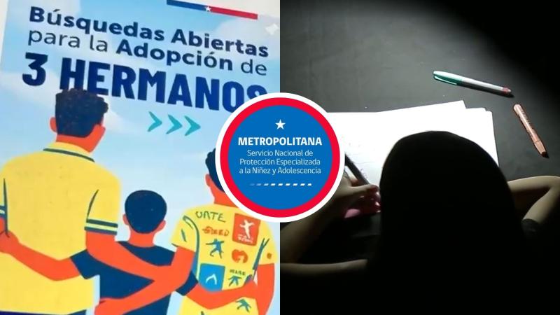 T13/ Instagram - T13/ Instagram - Explican polémico llamado para adopción de grupo de tres hermanos