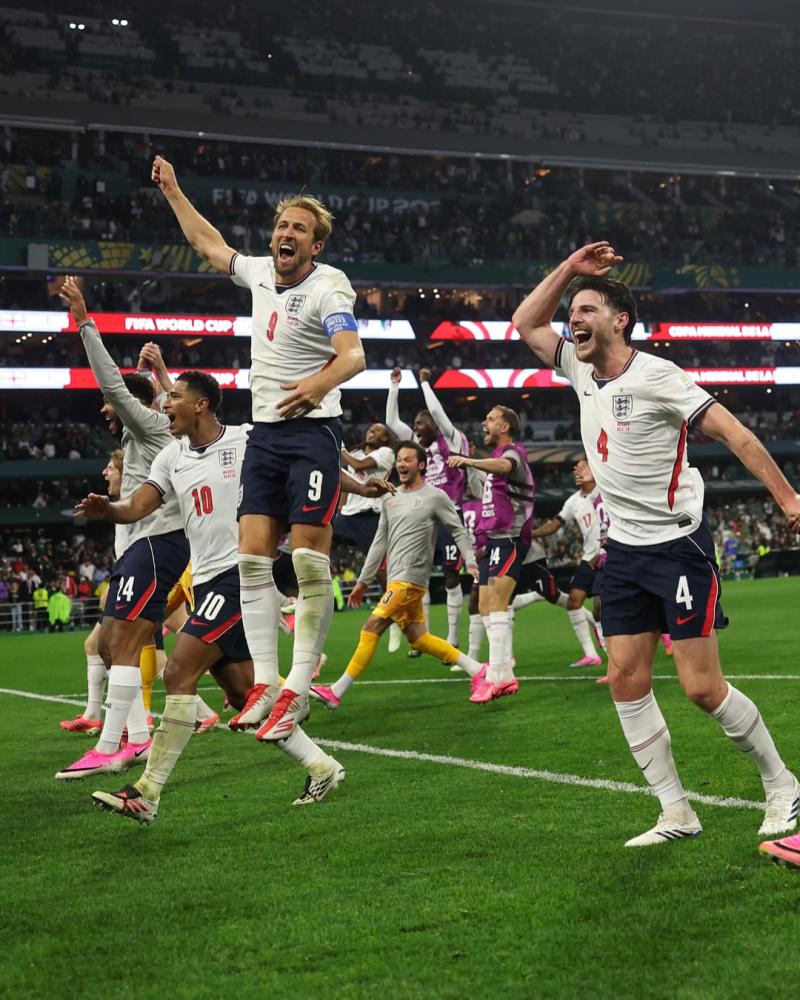 Virus ataca a Inglaterra en el Mundial - Instagram: @england
