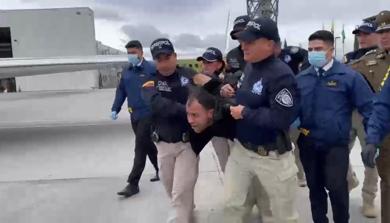 Dayonis Orozco es trasladado a Chile desde Colombia