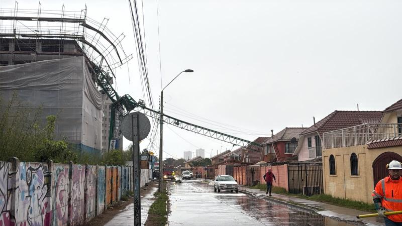 Residentes de casa aplastada por grúa explican qué pidieron a la inmobiliaria
