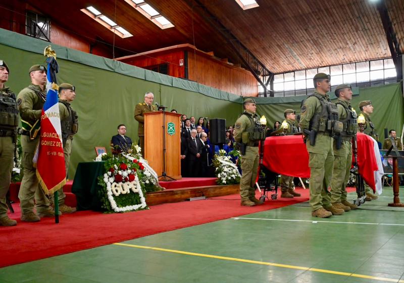 Ascienden de manera póstuma al suboficial mayor Marcos Cosme tras su muerte en operativo