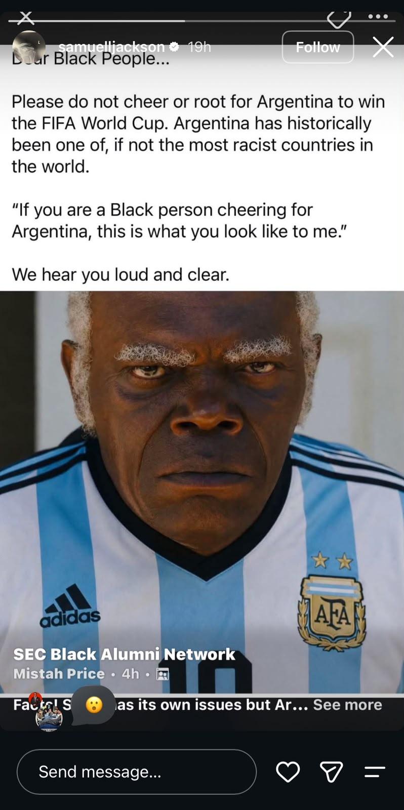 Samuel L. Jackson | Instagram