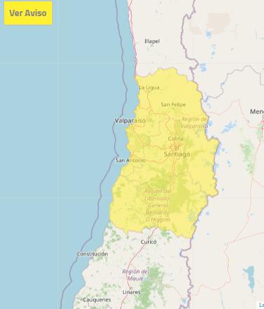 Emiten aviso por probables tormentas eléctricas