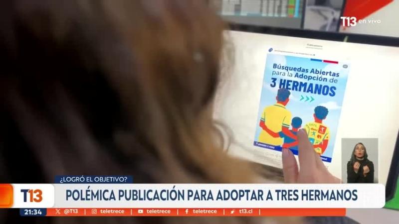 La respuesta del Gobierno tras polémica por llamado a adopción de tres hermanos | T13