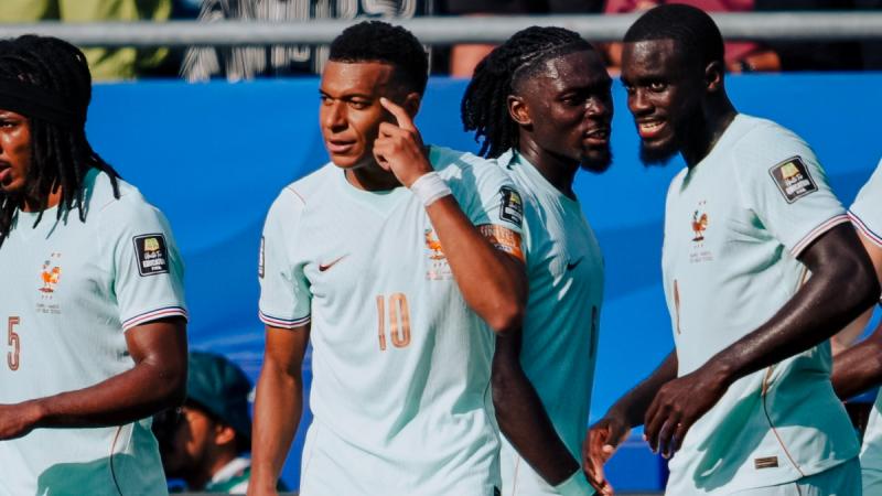X/equipedefrance - Kylian Mbappé
