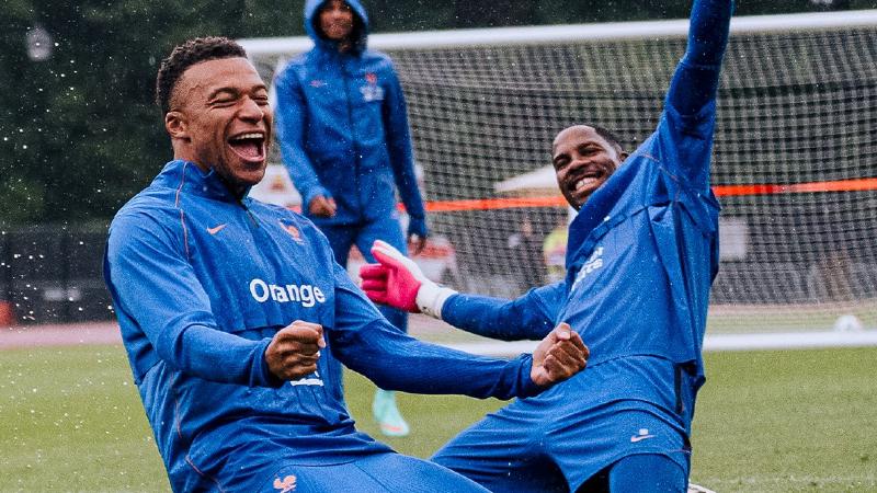 X/equipedefrance - Kylian Mbappé