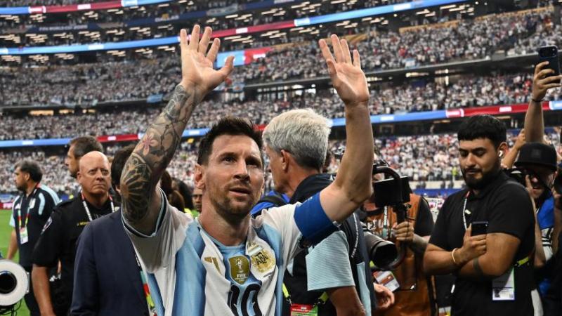 Lionel Messi en el Mundial - AFP