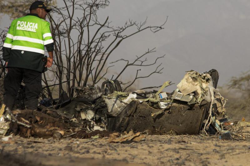 AFP - Accidente en las Líneas de Nasca