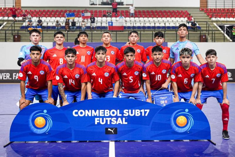 La Roja Sub 17 de Futsal - La Roja