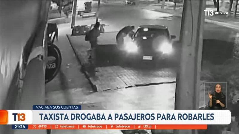 Sustrajo más de mil millones de pesos: así operaba el taxista que drogaba a pasajeros para robarles